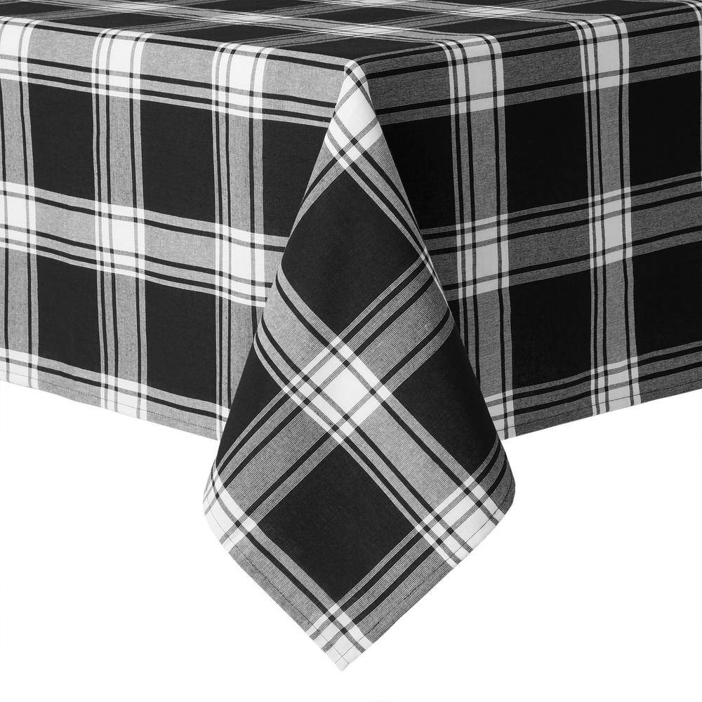 buffalo check 160 in. W x 60 in. L Black/White Checkered Cotton Blend