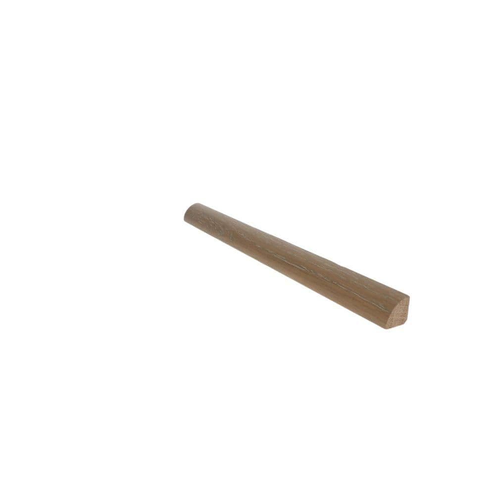 Quarter Round French Oak Gummy .75 in. T x .75 in. W x 78 in. L Matte Solid Hardwood Trim price history on PriceWatchPro
