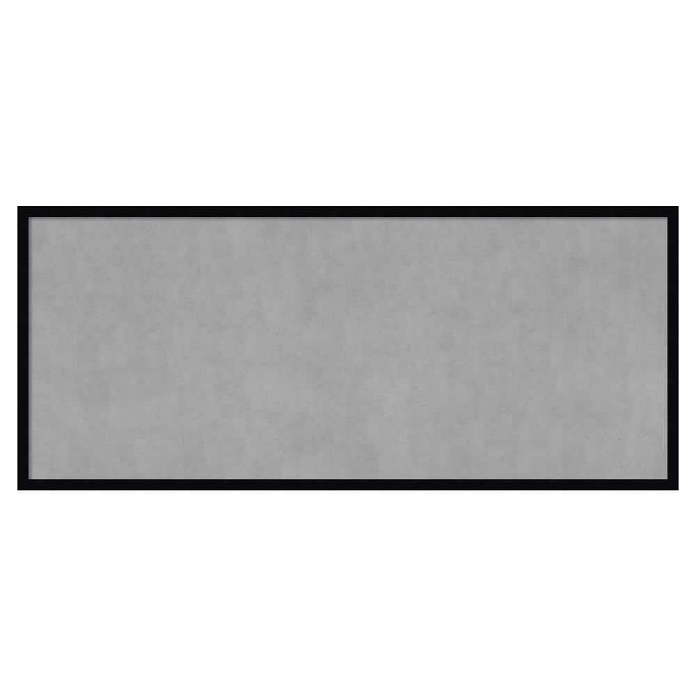 Svelte Noir Black 49 in. x 21 in. Framed Magnetic Board price history on PriceWatchPro