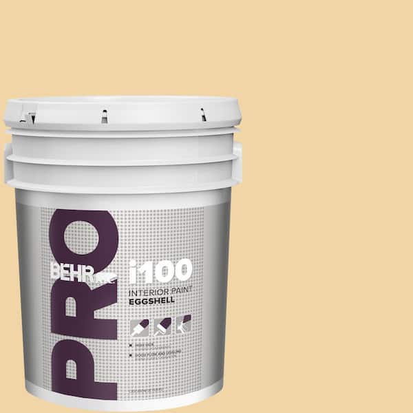 BEHR PRO 5 gal. #ECC-50-1 Sunbath Eggshell Interior Paint