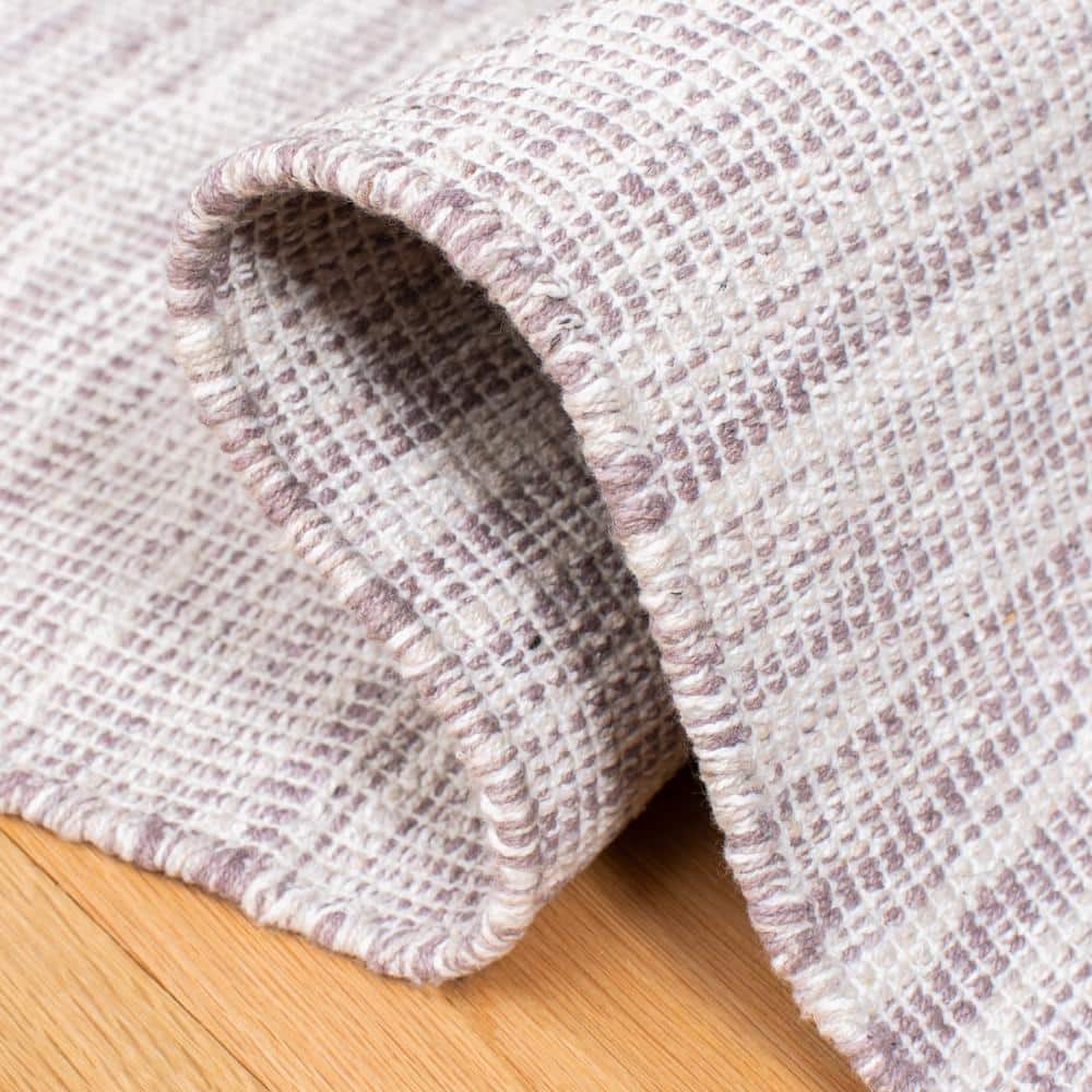 Montauk Gray Flat Woven Cotton 9' x 12' Area Rug