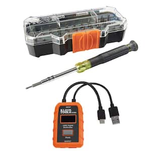 All-in-1 Precision Screwdriver and USB Digital Meter Tool Set