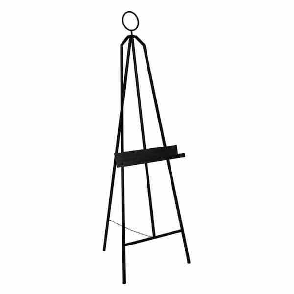 Litton Lane Black Metal Large Free Standing Adjustable Display