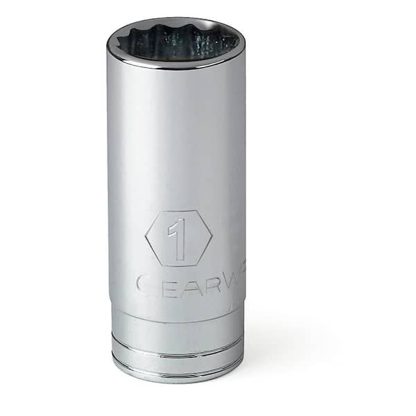 1/2 in. Drive 12-Point Deep SAE Socket Set (14-Piece)
