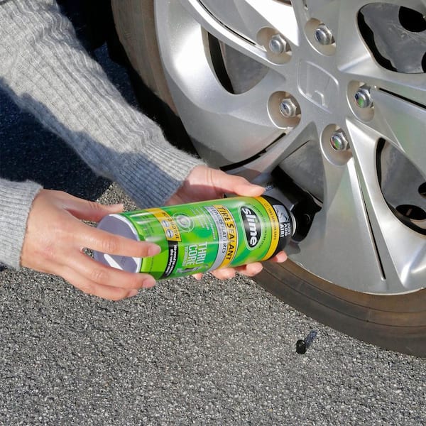 Slime Emergency Tire Sealant - 16 oz. (Car/Trailer) 10011 - The Home Depot
