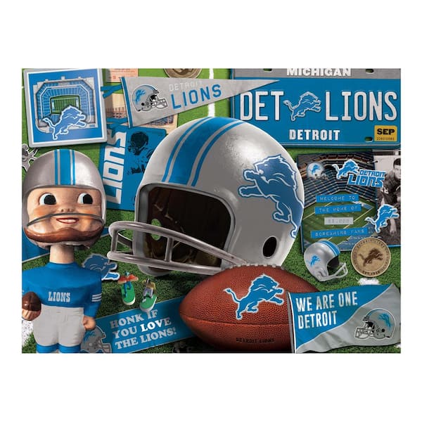 YouTheFan NFL Detroit Lions Retro Series Puzzle (500-Pieces) 0951315 - The  Home Depot