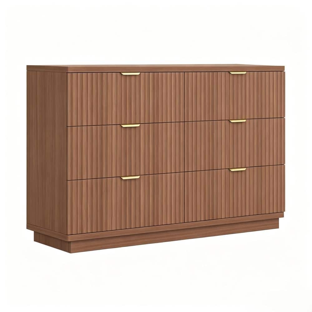 47.3 in. W x 30.3 in. H Rectangular Wood Medicine Cabinet without Mirror in Brown 47.3" Wide Modern Chest