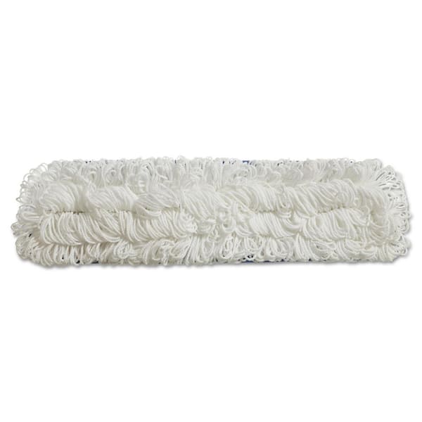 Rubbermaid Commercial FLOW Flat Mop Head, Nylon, White, Premium Quality  Nylon
