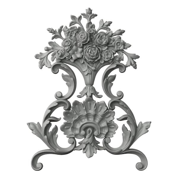 Ekena Millwork 1.63 in. x 16.375 in. x 20.25 in. Polyurethane Applique & Onlay Moulding