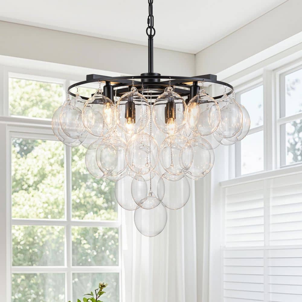 Bubble regular Silver シャンデリア black-tinhon-chandeliers-zs-