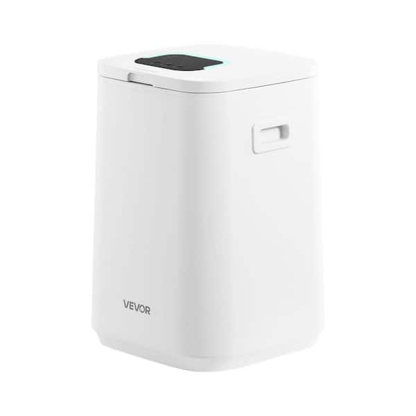 20L Double Plug-In and Hardwire Towel Warmer Bucket with LED Display Timer Security Lock for Bathroom SPA Home in White