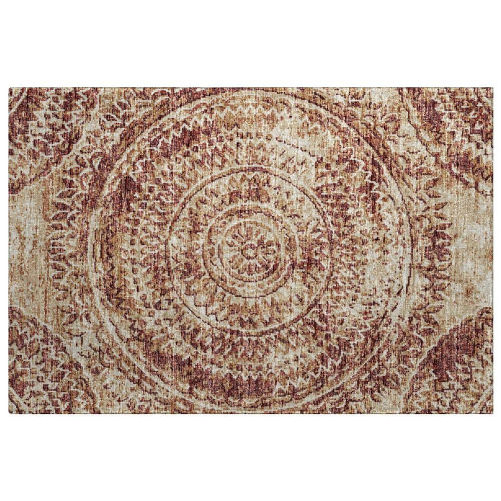 Dream Shag Premium Machine Washable Abstract ADS113 Canyon 2 ft. x 3 ft. Accent Rug price history on PriceWatchPro