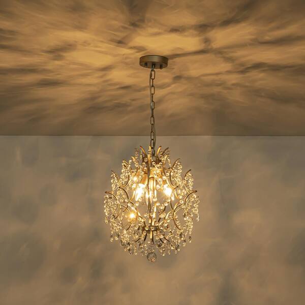 Rennnsan Ari 3-Light Chrome Charm Crystal Chandelier CL8101-60988
