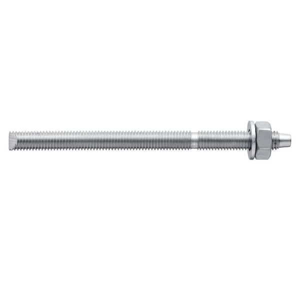 Hilti 1-1/4 in. x 16 in. HAS-E Threaded Steel Rod (4-Piece)