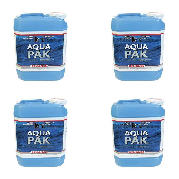 2.5Gallon Plastic Water Jug, 4Pack 4 x 890503 The Home Depot
