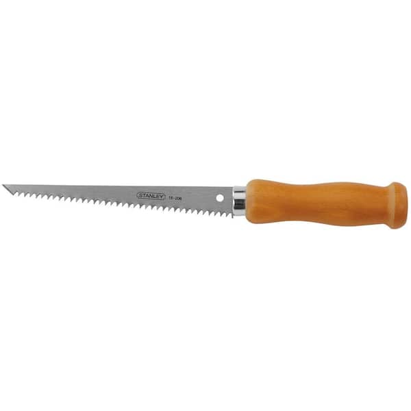 Stanley 6.25 in. Jab Saw with Wood Handle