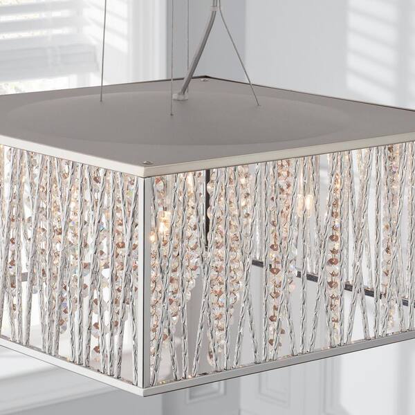 Crystal Square Shape Pendant 