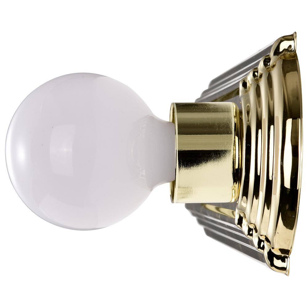 Polished Brass 24" 4-Light Vanity Fixture