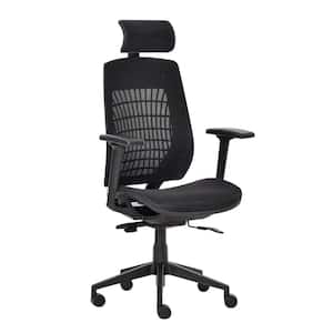 Black Mesh Ergonomic Office Chair High-Back Desk Chair with 3D Arms