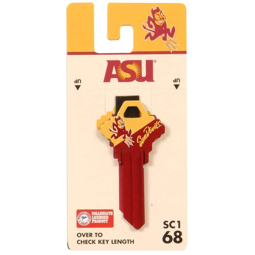 Hillman #68 NCAA Arizona State Sun Devils House Key 448000 - The Home Depot