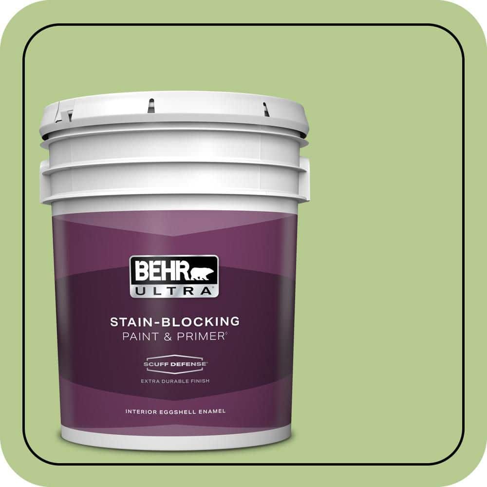 5 gal. #420D-4 Marsh Fern Extra Durable Eggshell Enamel Interior Paint & Primer price history on PriceWatchPro