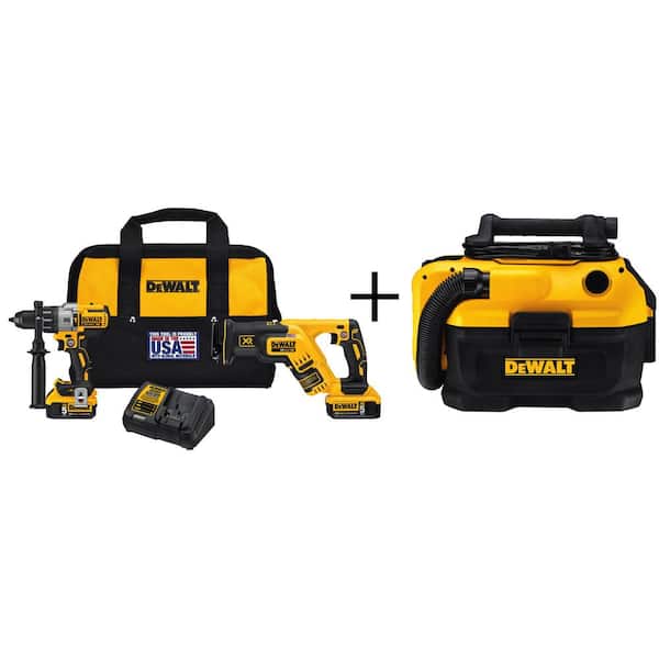 20-Volt MAX XR Cordless Premium Brushless Hammer Drill w/ Bonus 20-Volt MAX Cordless Reciprocating Saw (Tool-Only) 20-Volt MAX XR Cordless Premium Brushless Hammer Drill w/ Bonus 20-Volt MAX Cordless Reciprocating Saw (Tool-Only)