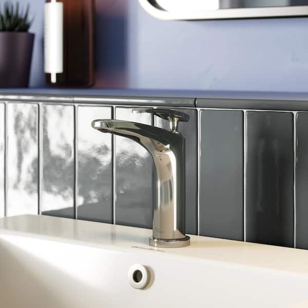 Swiss Madison Sublime Single-Handle Single-Hole Bathroom Faucet in Chrome