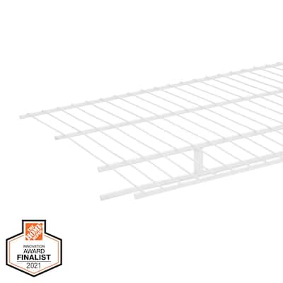 4 ft. X 16 in. Fixed Rod Wire Shelf 90324