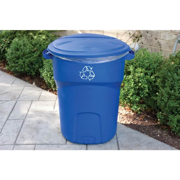 32 Gal. Extra Large Home & Office Trash Can or Recycling Bin