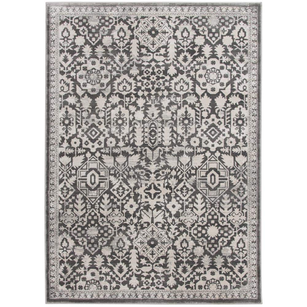 Skyline Gray/Beige 6 ft. x 9 ft. Floral Area Rug price history on PriceWatchPro