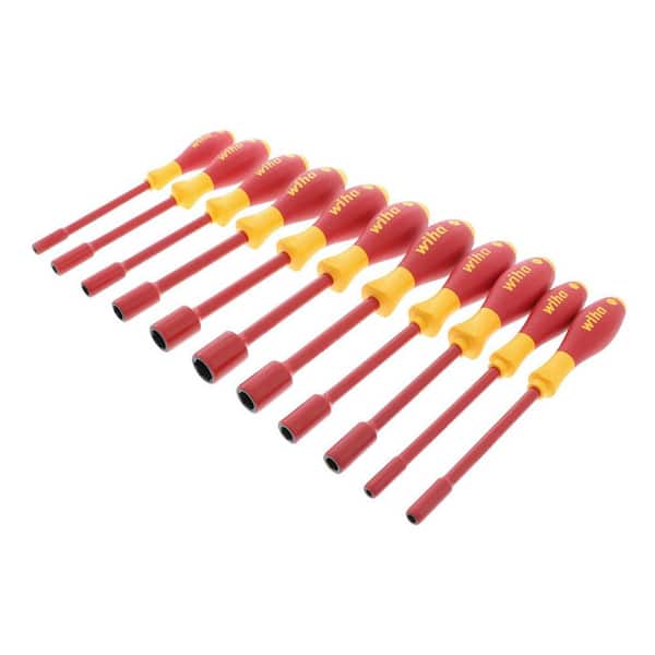 1000-Volt Insulated SoftFinish Nut Driver Set-Inch (11-Piece)