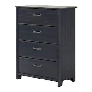 Ulysses 4-Drawer Blueberry Chest