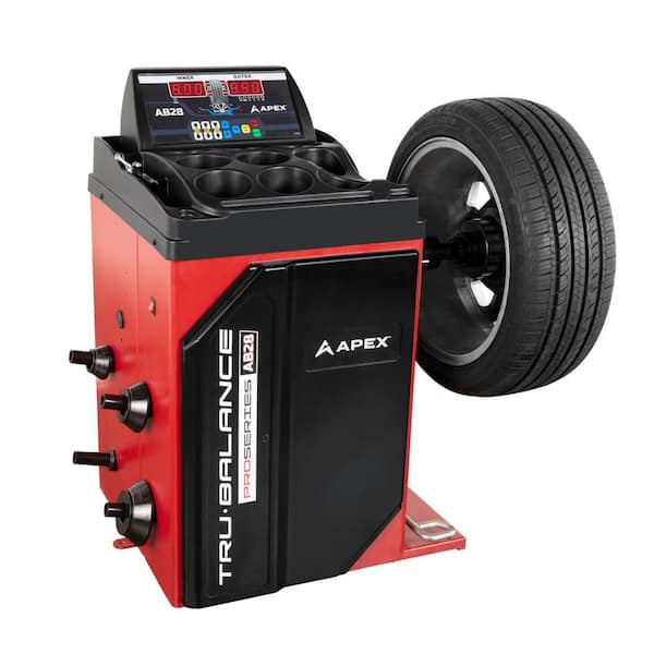 Apex AB28 Digital Wheel Balancer for Cars and Light Trucks, 110