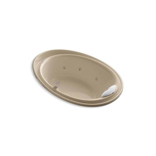 KOHLER Purist 6 ft. Whirlpool Tub in Mexican Sand-DISCONTINUED