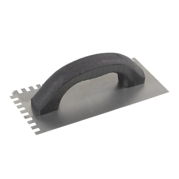 M-D Building Products 9 in. x 1/2 in. x 1/2 in. Square-Notch Flooring Trowel