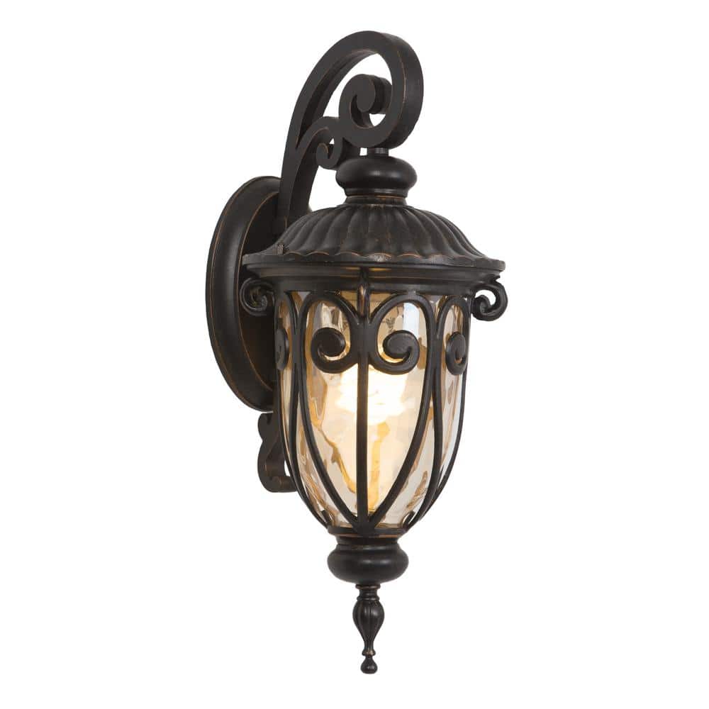 UPC 845805023607 product image for Viviana Collection 1-Light Oil Rubbed Bronze Outdoor Wall Lantern Sconce | upcitemdb.com