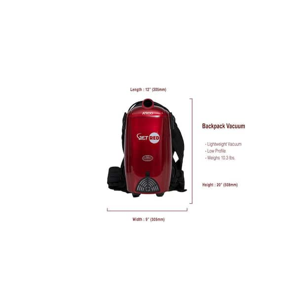 gv 8 quart backpack vacuum