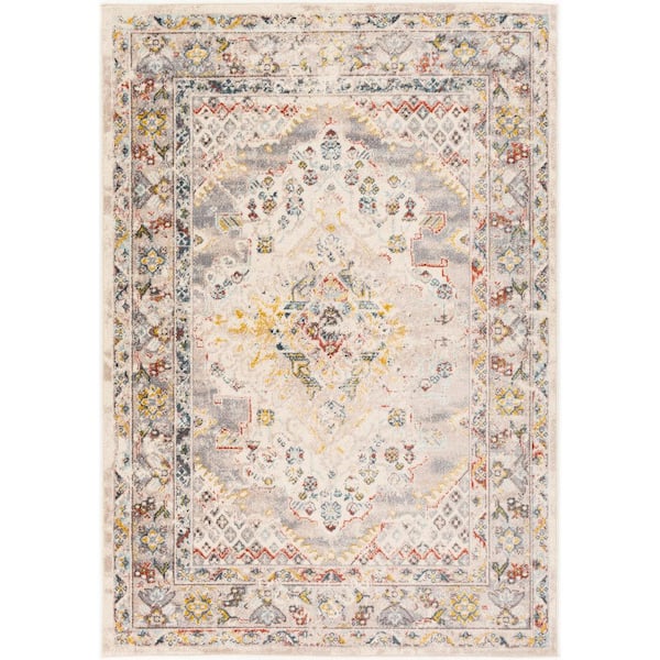 Chandi Yellow 7 ft. x 9 ft. Area Rug