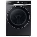 5 cu. ft. Smart High-Efficiency Front Load Washer with Smart Dial and OptiWash in Brushed Black