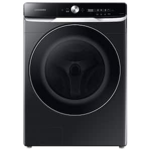 5 cu. ft. Smart High-Efficiency Front Load Washer with Smart Dial and OptiWash in Brushed Black