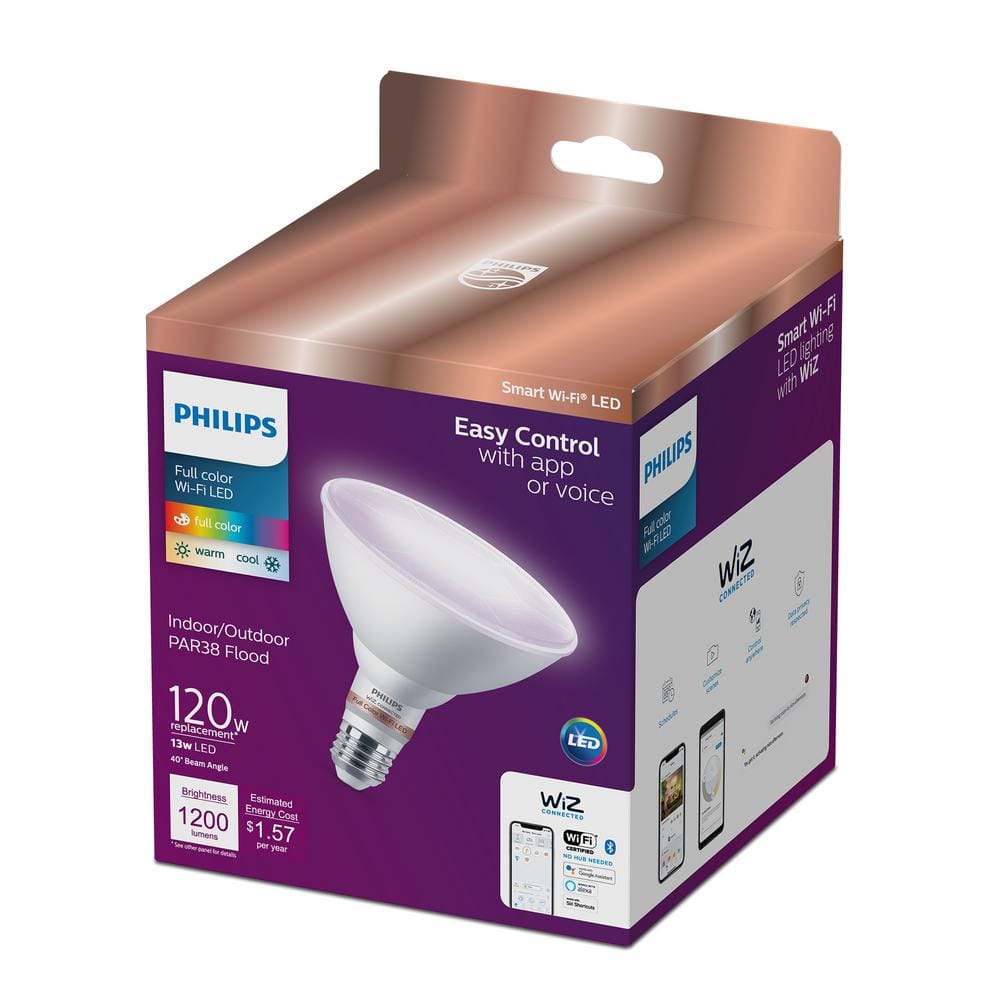 Philips 120W Multi-Color Smart LED Flood Light