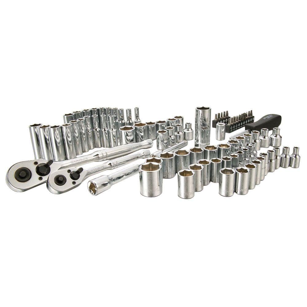 Stanley 40-Piece Mechanics Socket Set, Chrome