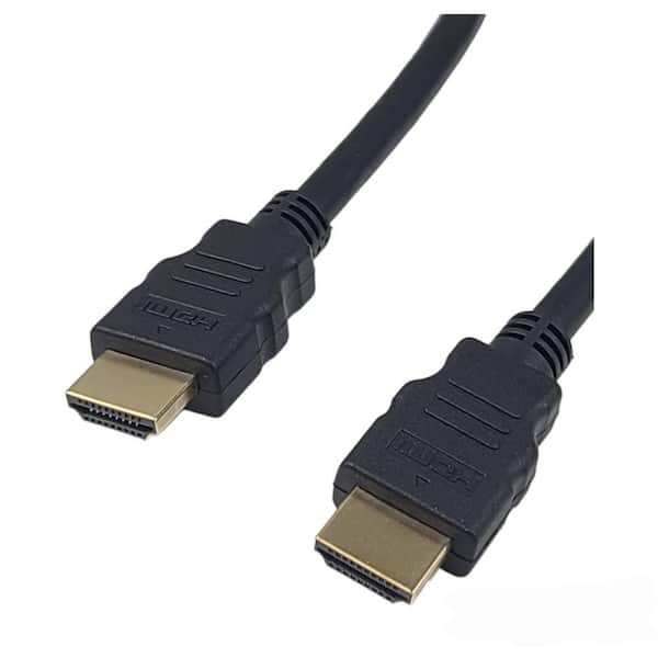 3 ft. HDMI Cable – Ultra High-Speed HDMI 2.1 48 Gbps 8K 60hz Bidirectional Passive Black PVC Jacket