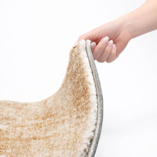 Dream Shag Premium Machine Washable Abstract ADS656 Terracotta 9 ft. x 12 ft. Area Rug