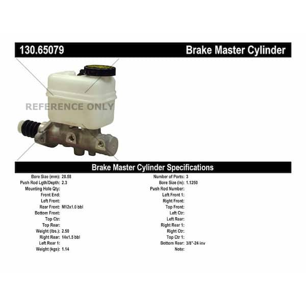 Centric Parts Brake Master Cylinder