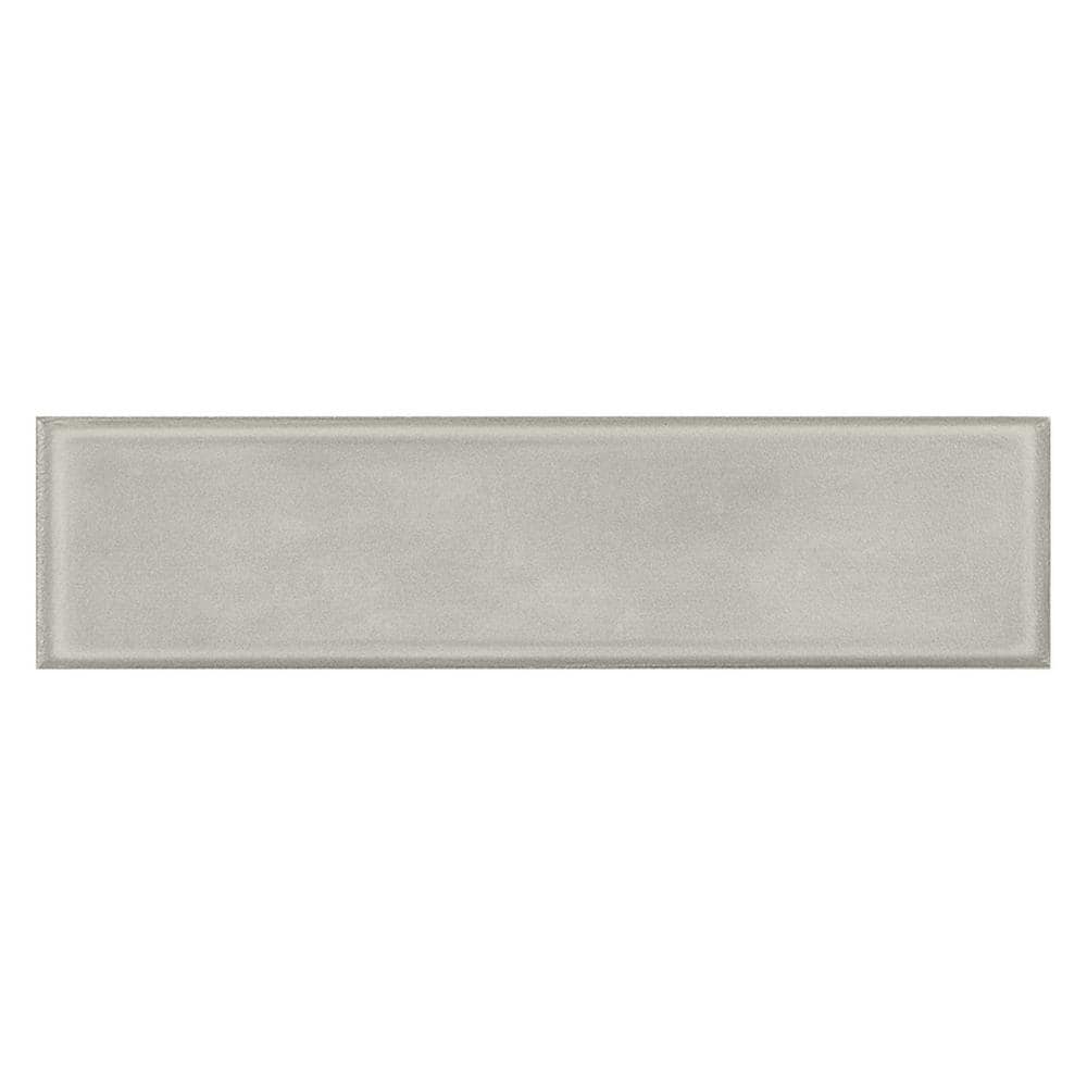 Stacy Garcia Gray Matte Porcelain Subway Wall Tile
