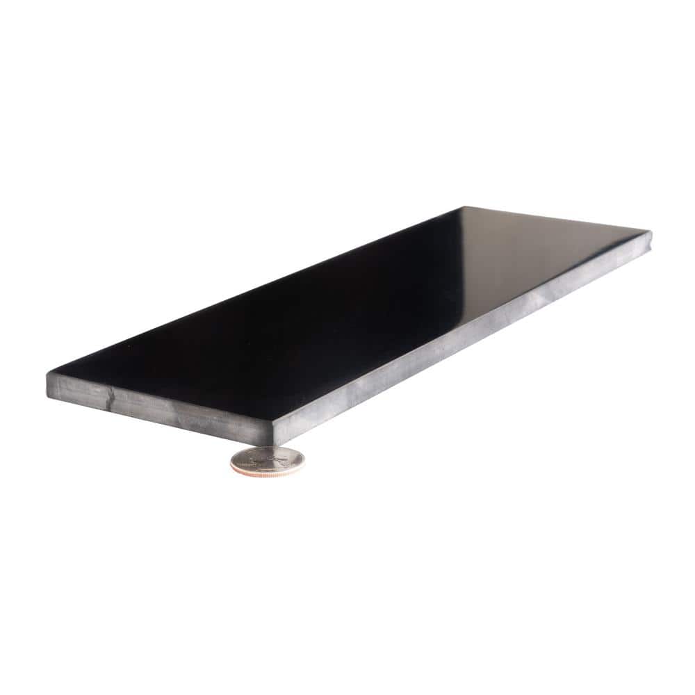 Grandis Black Polished Marble Subway Wall & Floor Tile
