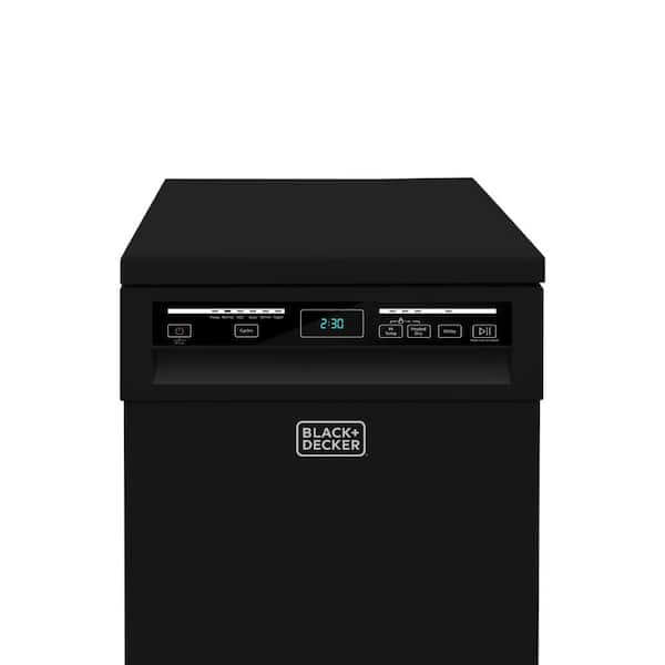 Black+decker Portable Dishwasher, 18 Inches Wide, 8 Place Setting