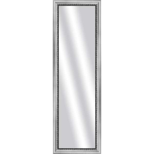 PTM Images Large Rectangle Stainless Silver Art Deco Mirror (51.875 in. H x 15.875 in. W)