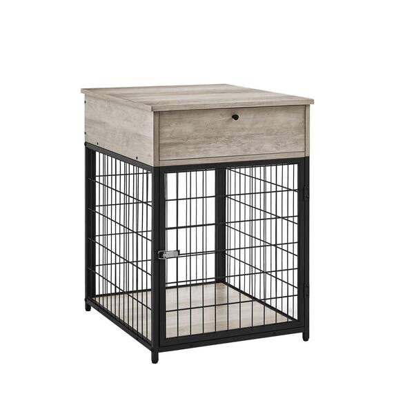 Miscool Cages for Dog Crate Furniture Dog Kennel Equipped Decorative Pet  Crate Dog House Side Tabel Small Size in Brown YCHD10DOG0688 - The Home  Depot